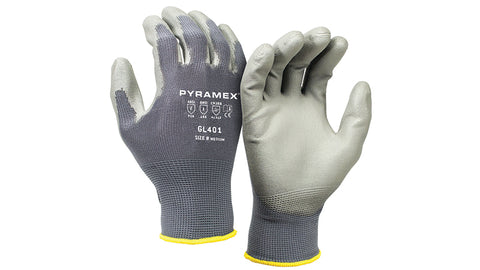 PU Glove-13g Nylon liner - Grey Size 2XL
